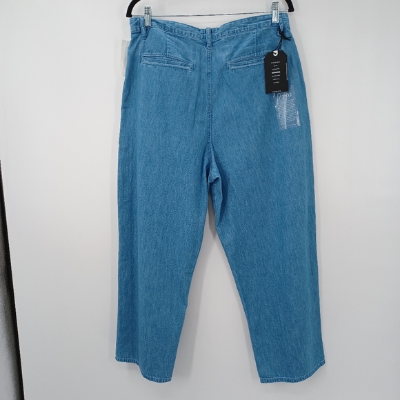 PRPS Pleated Wide Leg Chino Pants - Picture 3 of 11